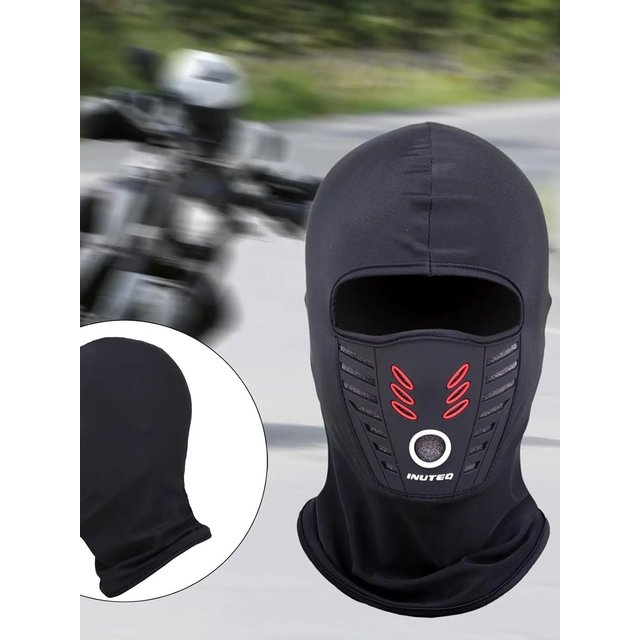 Motorcycle Full Face Cover Neck Helmet Balaclavas Warm Fleece Face Mask Anti-dust Reusable Waterproof Windproof