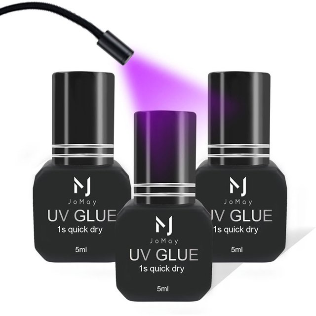 JOMAY UV Glue for False Eyelash Extension Glue Professional Waterproof Adhesive UV Makeup Tools