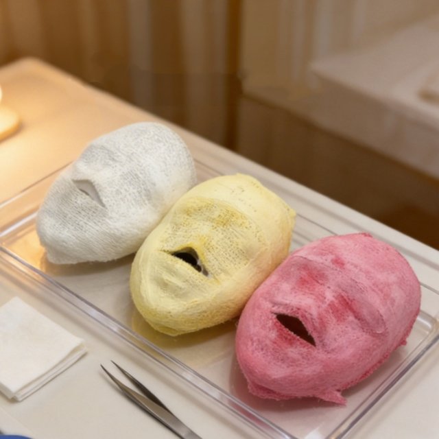Mummy Modeling Bandage Mask Professional Facial Lifting Wrap Gauze Contour Sculpting Mask for Beauty Salon SPA & Home Use