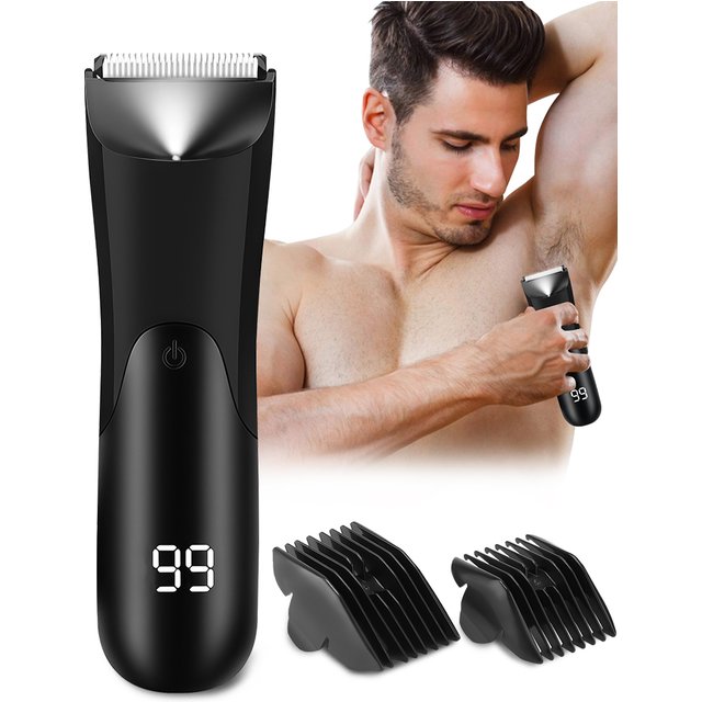 Hair Cutting Machine Beard Trimmer Electric Shaver for men Intimate Areas Hair Shaving Machine Safety Razor Clipper LED Light