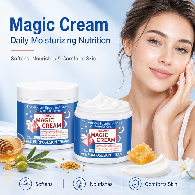 30g/60g/120g Hydrating Nourishing Face Cream, Lighten Skin Tone Shrink Pores, Lock Water Soften Skin Daily Skin Care