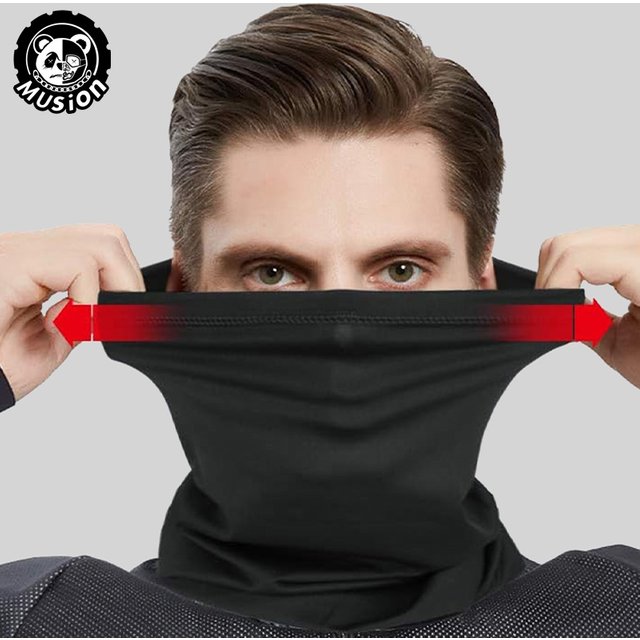 Musion Tube Balaclava Cycling Face Mask UV Protection Breathable Multi-Functional for All Seasons Cycling Motorcycle