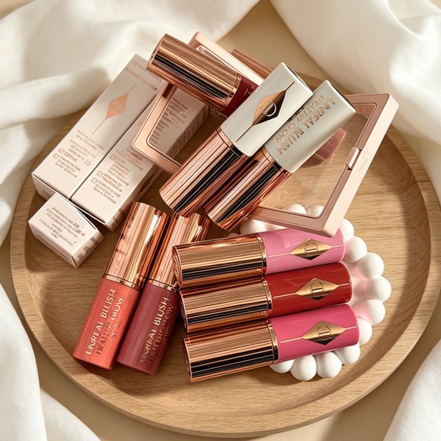 CT Blush Stick Soft Fluffy Head Cushion Highlight Blush Charlotte Natural Easy To Apply Eyeshadow Highlighting Tilbury Makeup
