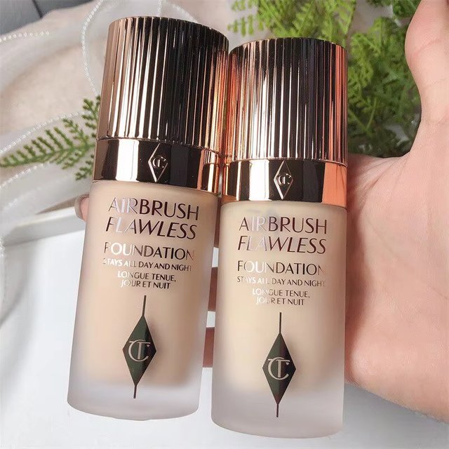 Charlotte Tilbury Concealer Foundation Contour Liquid Smooth Enhances Facial Contours Plump Makeup Long-lasting Makeup With Box