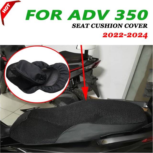 For Honda ADV 350 ADV350 2022 2023 2024 Motorcycle Accessories Seat Cushion Cover Sunscreen Thermal Protection Insulation Guard