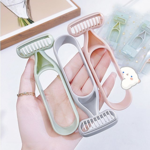 Women Mini Manual Razor Portable Travel Body Hair Shaver Painless Bikini Hair Remover Safety Shaving Tool Cosmetic Accessory