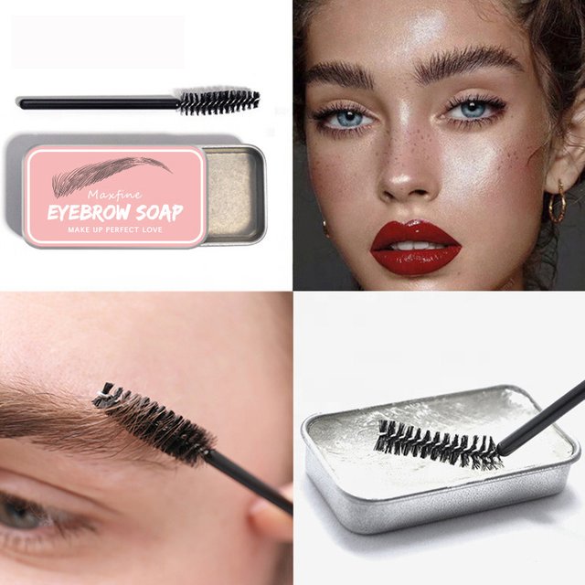 Transparent Eyebrow Wax Waterproof Durable Three Dimensional Natural Not Easy To Remove Makeup