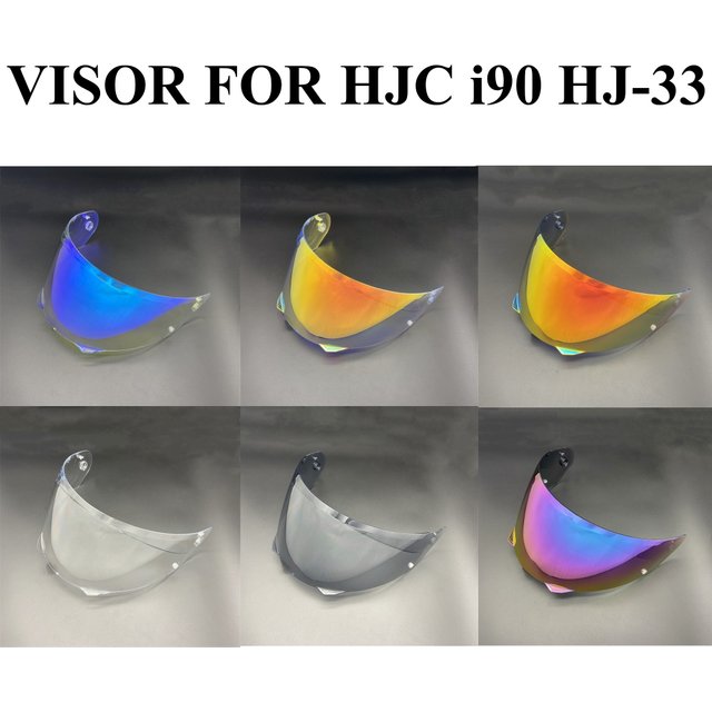 HJC HJ-33 I90 I91 visière de casque de Moto pour HJ33 Moto Casco lentille Anti-UV boucliers de remplacement accessoires de bouclier facial colorés P