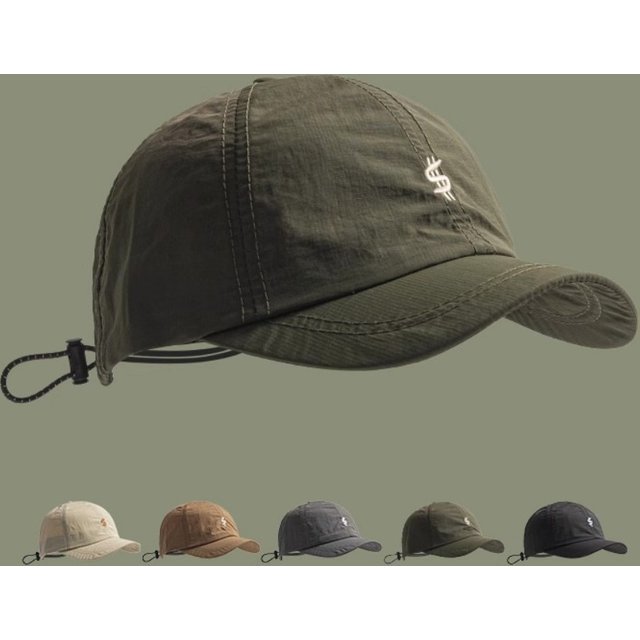 Retro Short-brimmed Baseball Caps Quick-drying Thin Sports Hat Sunscreen Breathable Sun Hat Men