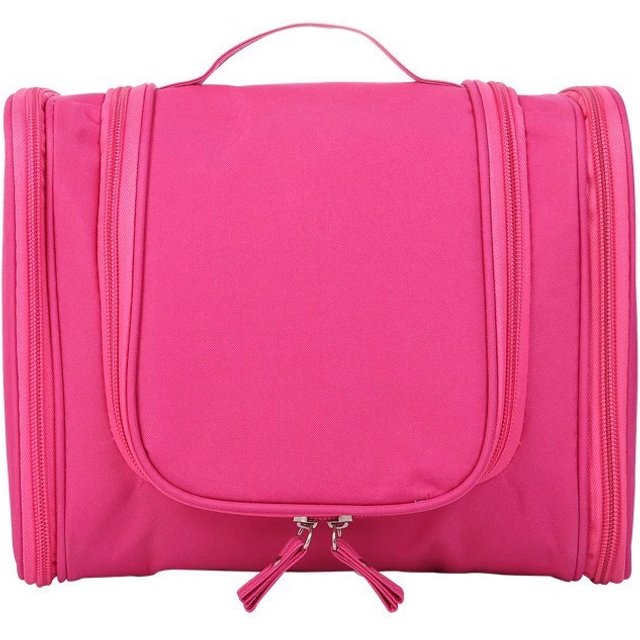 Multifunctional Hanging Toiletry Bag, Portable Waterproof Cosmetic Organizer for Travel & Bathroom
