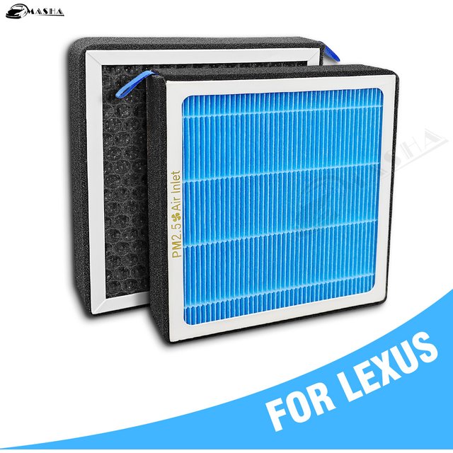 HEPA Cabin Air Filter For Lexus CT200h ES300h ES350 IS350 LX570 NX200t Air-Filters Activated Carbon Conditioner Replacement Kits
