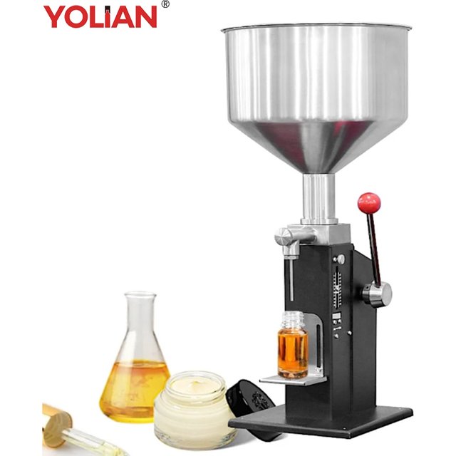 New A03 Manual Filling Machine 5 To 50ml Liquid Paste Bottle bag Filler For Shampoo Cosmetic Cream Honey Perfume Oil Water Juice