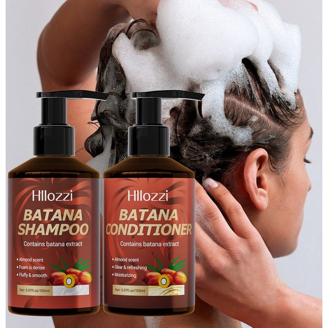 Batana Shampoo and Conditioner, thick foam, fresh fragrance, super cleaning power, smooth and moisturizing.