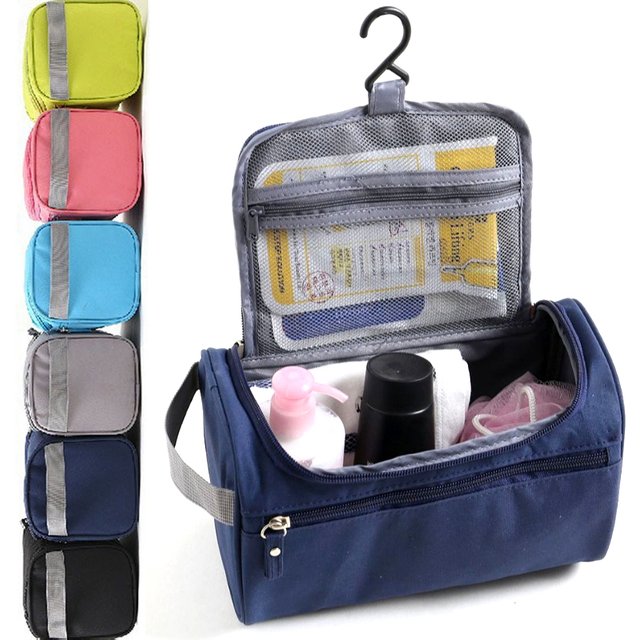 Travel Toiletry Bag Hanging Cosmetic Organizer Waterproof Large Capacity Makeup Wash Bag for men Women