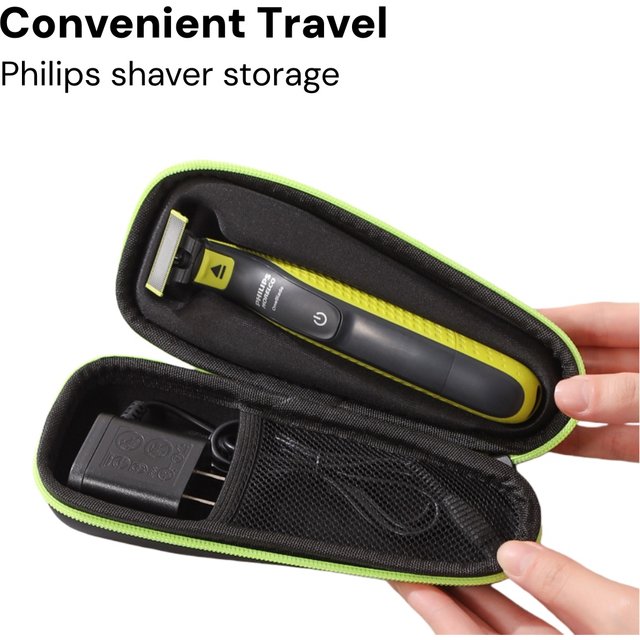 For Philips Razor Holder Storage Bag Men One Blade Shaver Electric Shaver Carrying Case Shockproof Hard Travel Storage Box