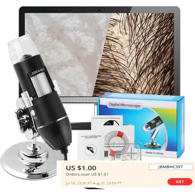 USB Dermatoscope Skin Analyzer Machine Facial Professional Aesthetic Skin Diagnostic Machine Scalp Electronic Microscope Beauty