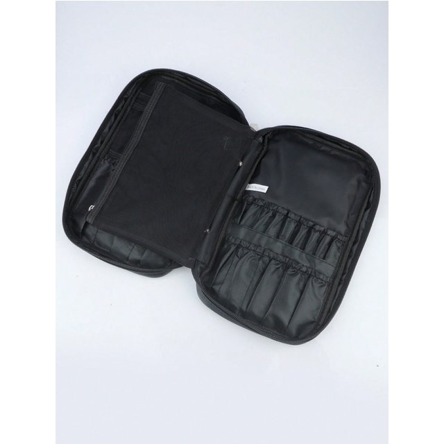 1 Pcs Makeup Brush Bag Portable Cosmetic Brush Storage Case Travel Make Up Organizer Bag With Brush Slots Beauty Tools Pouch