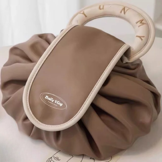 Large Capacity Travel Storage Bag Draw Rope Cosmetic Pouch Cosmetics Makeup Organizer Bags Women's Special Purpose Luggage