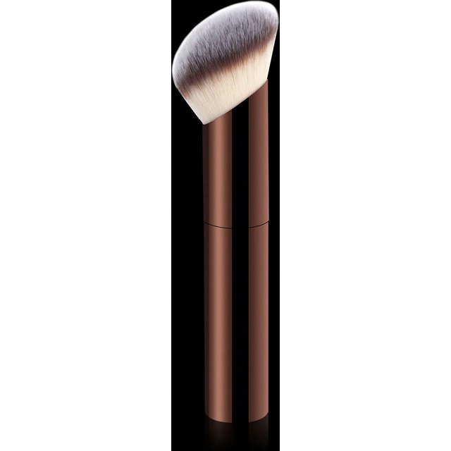 1pc Professional Foundation Brush Set, Beveled Tubular Makeup Brush, Makeup Tools With Soft Fiber For Easy Carrying, Brush For T