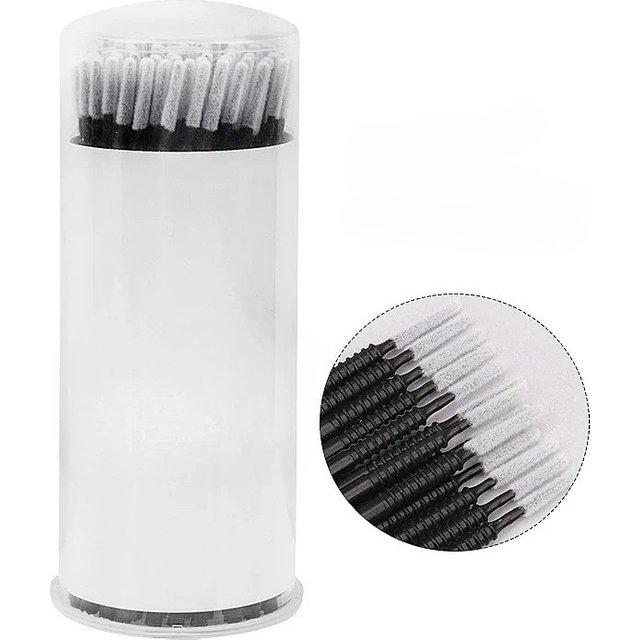 100 Pcs Disposable Spiral Mascara Brush Handle Microbrush Applicator Lashes Brushes Eyelash Extension Makeup Tools lash brush