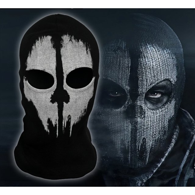 Ghost Style Skull Balaclava Tactical Cotton Face Mask For Military Cosplay Motorcycle Skiing Call Of Duty Halloween Party Gear