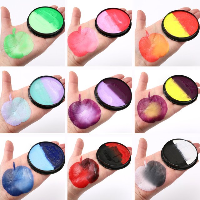 30g Face Paint Body Paint Water Based Face painting Makeup Safe and Adults Single Color Face Body Paint Makeup For Adults