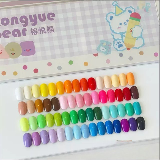 4 In 1 Pat Painting Gel Nail Polish Blooming Transfer Design UV LED Soak Off Gel Varnish Gradient Patting Gel Palette 60Colors