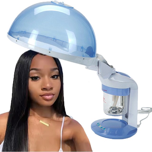 Salon 2in1 Nano Facial Hair Steamer Humidifier Hot Mist Ionic Steaming Face Spa Deep Cleaning Vaporizer Ozone Sprayer Skin Care