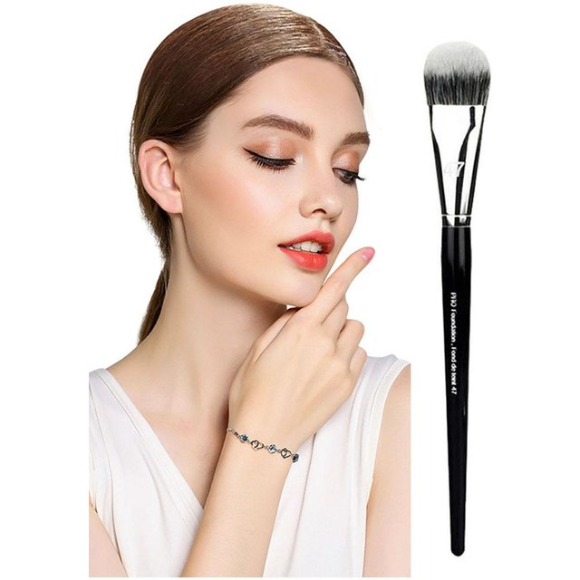 Makeup Brushes,Foundation Concealer Brush,Long Ergonomic Handle,Flat Makeup Brush For Foundation, Makeup Foundation Brushes