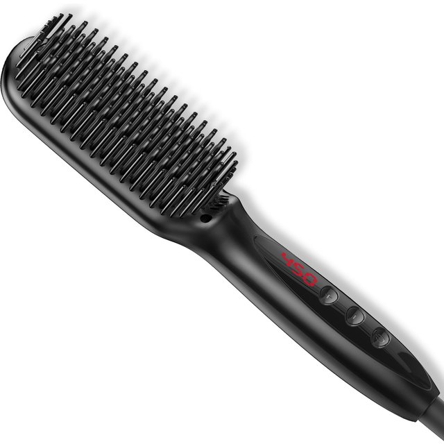 Electric Hot Comb Multifunctional Straight Hair Straightener Comb Negative Ion Anti-Scalding Styling Tool Straightening Brush