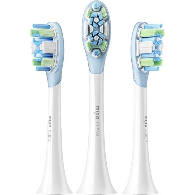 Original Mijia Oscillation Electric Toothbrush Brush Head 3PCS Heads Sonic Vibration Electric Toothbrush Head Accessories