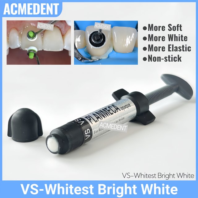 4.5g VS Dental Light Cure Hybrid Composite Resin Veneer Teeth Whitening Restorative Whitest Bright White Hybrid Aesthetic
