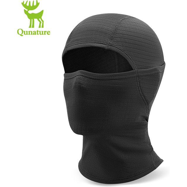 Qunature Warm Face Mask Internal Warming Fabric Dustproof Breathable Balaclava Full Face Mask Windproof Cycling Sport Hood Scarf