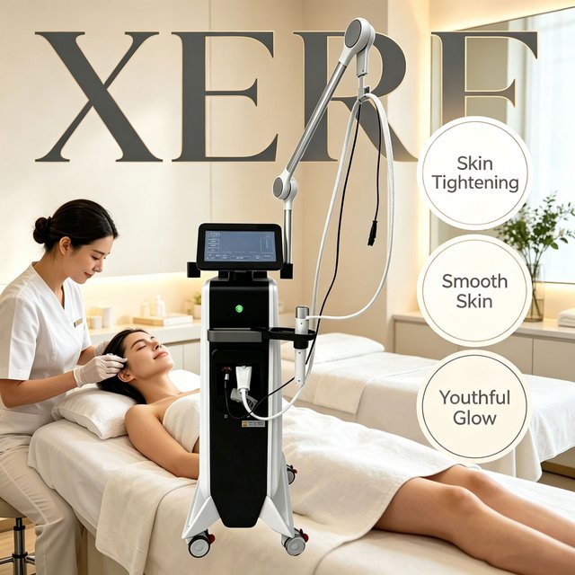 XERF Instrument Tightens The Skin For Collagen Stimulation And Facial Contour Tightening, Specifically Designed For Beauty Salon