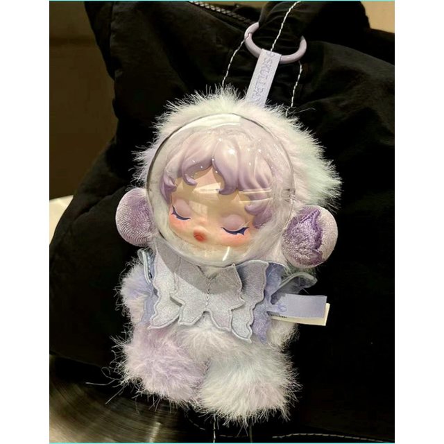lABUBU Transparent Protection Shell Third Generation High Energy Clear Cover Third Generation Protective Bag Face Mask For Dolls