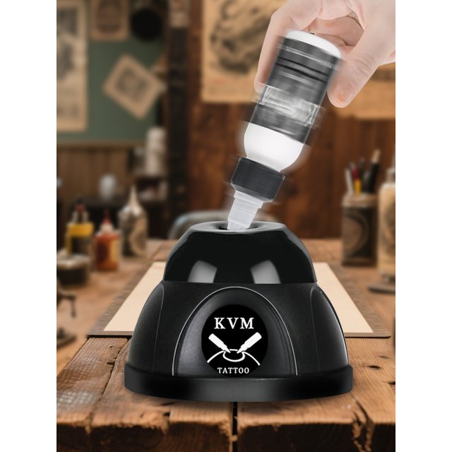 KVM Mini Vortex Mixer Shaker Tattoo Ink Mixer Shaker Ink Shaker Vortex Shaker for Nail Polish Tattoo Ink Stirrer Tattoo Supplies
