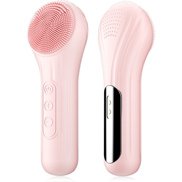 Sonic Waterproof Facial Cleansing Brush Rechargeable Scrubber Exfoliating Vibrating Deep Clean Face Cleaner Skin Care Tool