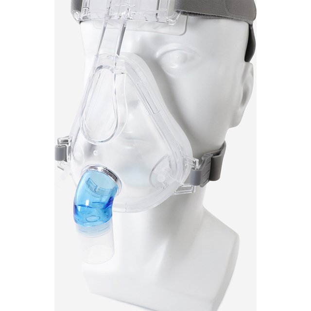 Masque facial complet CPAP confortable, sangle réglable, respirateur pour coussin, voyage, anti-ronflement, solution anti-ronflement, outils d'aide au sommeil