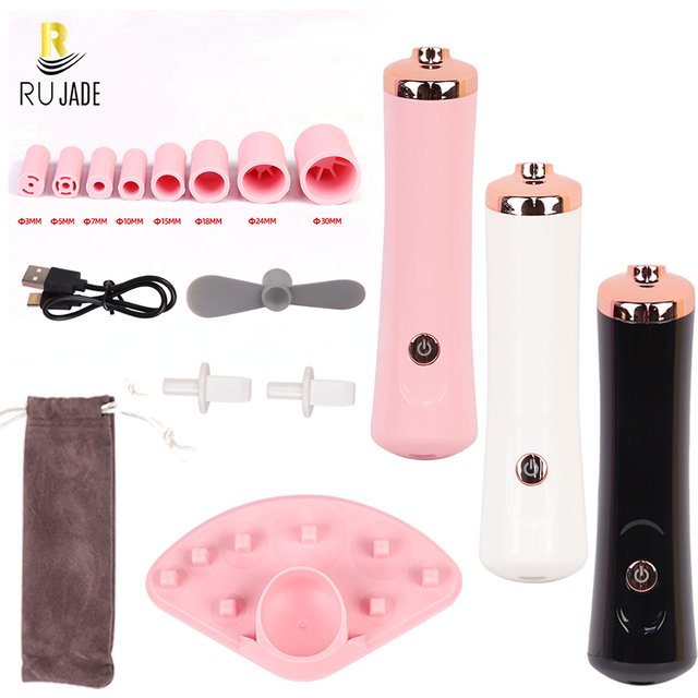 Portable Eyelash Glue Shaker Usb Charge Electric Wake-Up Device for Nail Polish Tattoo Ink Pigment Liquid Shaking Lash Glue Tool