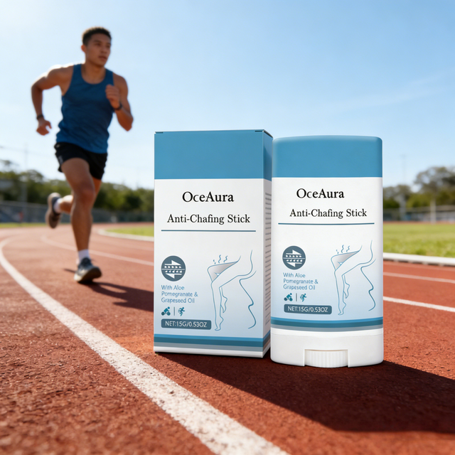OceAura Anti-Chafing Thighs Cream Prevent Arm Chest Butt Chafing Soothing Deep Moisturizing Skin Care Anti-Chafing Cream Stick