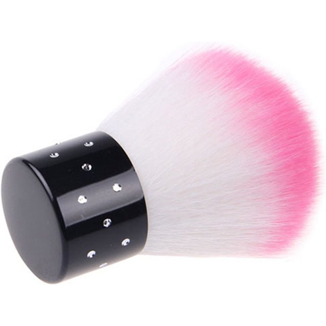 1pcs Nail Brush For Acrylic & UV Gel Polish Nail Art Dust Clean Soft Brush Blush Brush Makeup Mushroom Brush Manicure Tools