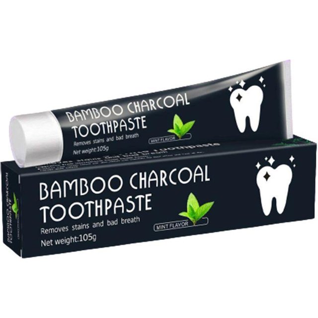 Bamboo Charcoal Toothpaste Whitening Teeth Activated Carbon Removing Yellow Teeth Cleaning Tooth Stain Fresh Oral Tooth Care