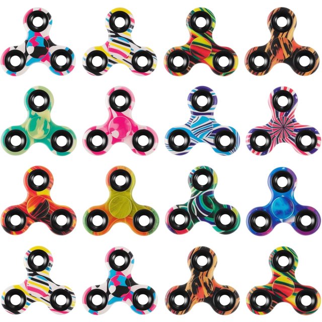 Spinner manuel coloré EDC, spinner arc-en-ciel, jouet anti-anxiété pour spinner, aide à la concentration, soulage le stress, spinner pour le THA