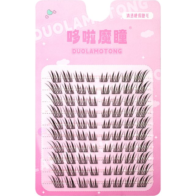 Large Capacity Foxes Style False Eyelashes Curling 10-15mm Artificial Lash Natural Look for women Perfect Daily Stage Eye Makeup