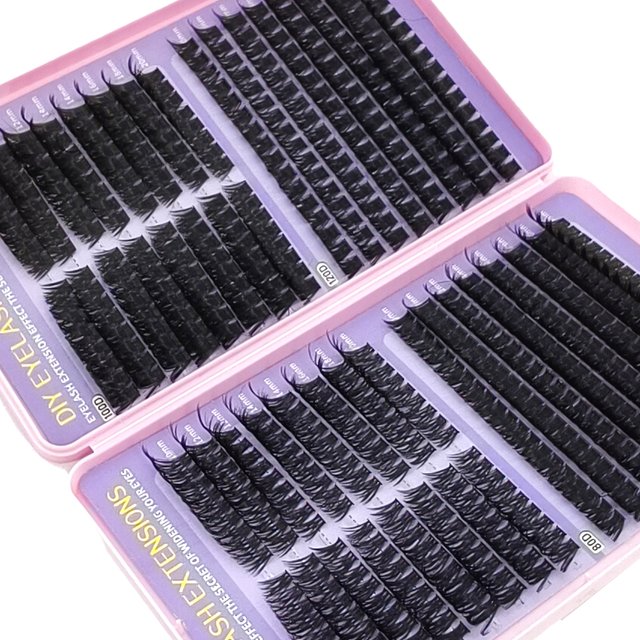 640pcs eyelash book single cluster false eyelashes 32rows 30P-200P Makeup Tools Faux Cils8-18mm dramatic eyelashe Mixed Tray