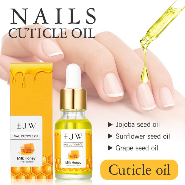 Milk Honey Revitalizing Cuticle Oil, Lightweight Fast-Absorbing Hydrating Nail & Cuticle Conditioner,Strengthener Nail Serum