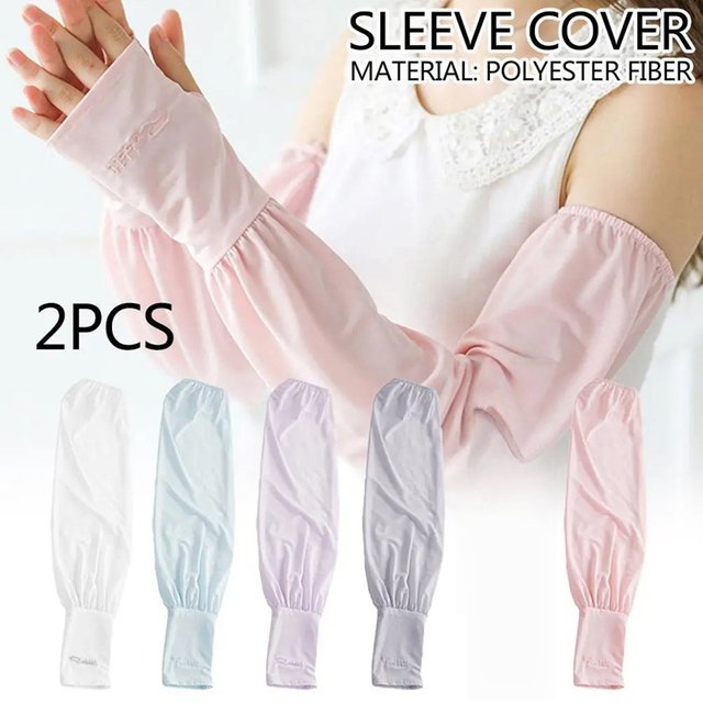 Loose Sleeve Ice Silk Breathable Hand Sleeve Sunscreen Anti-Ultraviolet Cycling Sport Men And Women Same Style Hand Sleeve