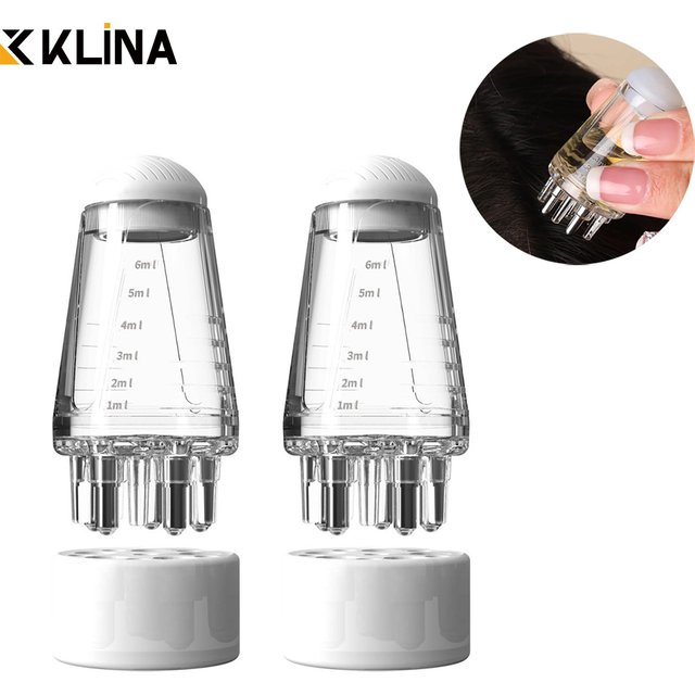 Applicateur de Cuir oral elu, Peigne de Énergie, Outils de Soins Capillaires et de Médecine Apaisante, Huile Essentielle Liquide, 6ml