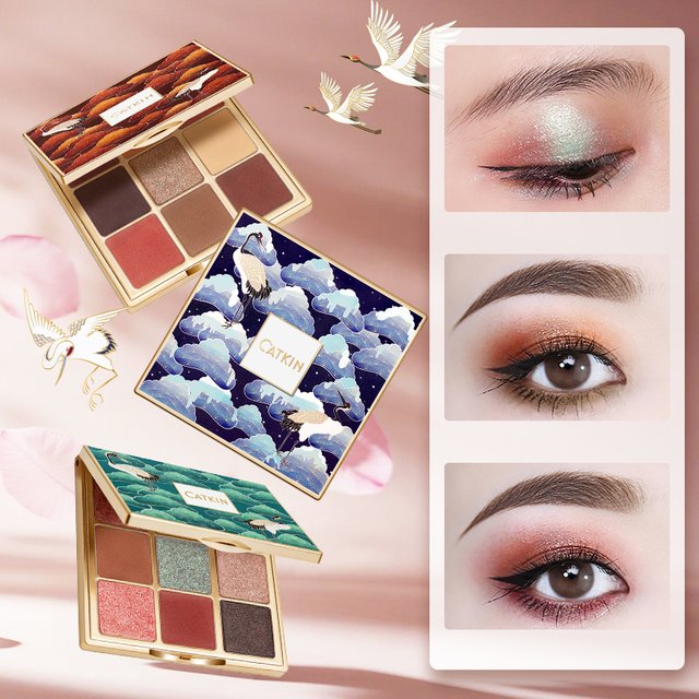CATKIN Eternal Love Seasonal 9 Colors Eyeshadow Glitter Shimmer Matte Metallic Natural Special Chinese Modern - Hot Sales