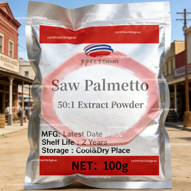 Factory professional packaging and sealing 50-1000g Saw palmetto EXTRACT Supplemant Care Facial care Body powder